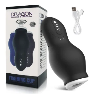 Socking & vibration training cup sex toy For Men